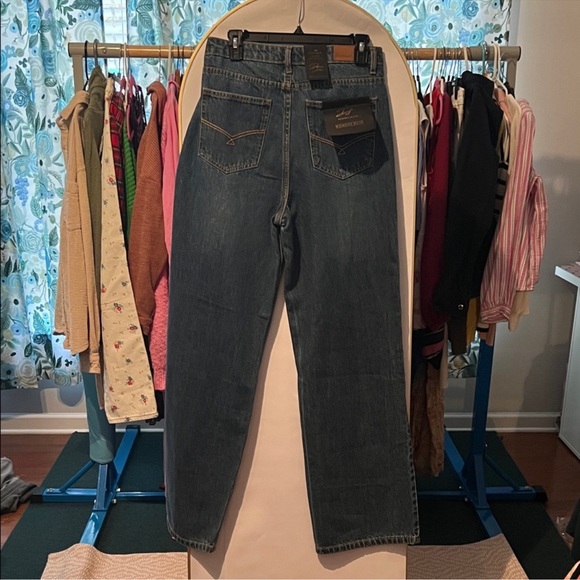 NWT Deminic Wide Leg Fit Women’s Blue Jeans Sz 32 - Picture 4 of 9